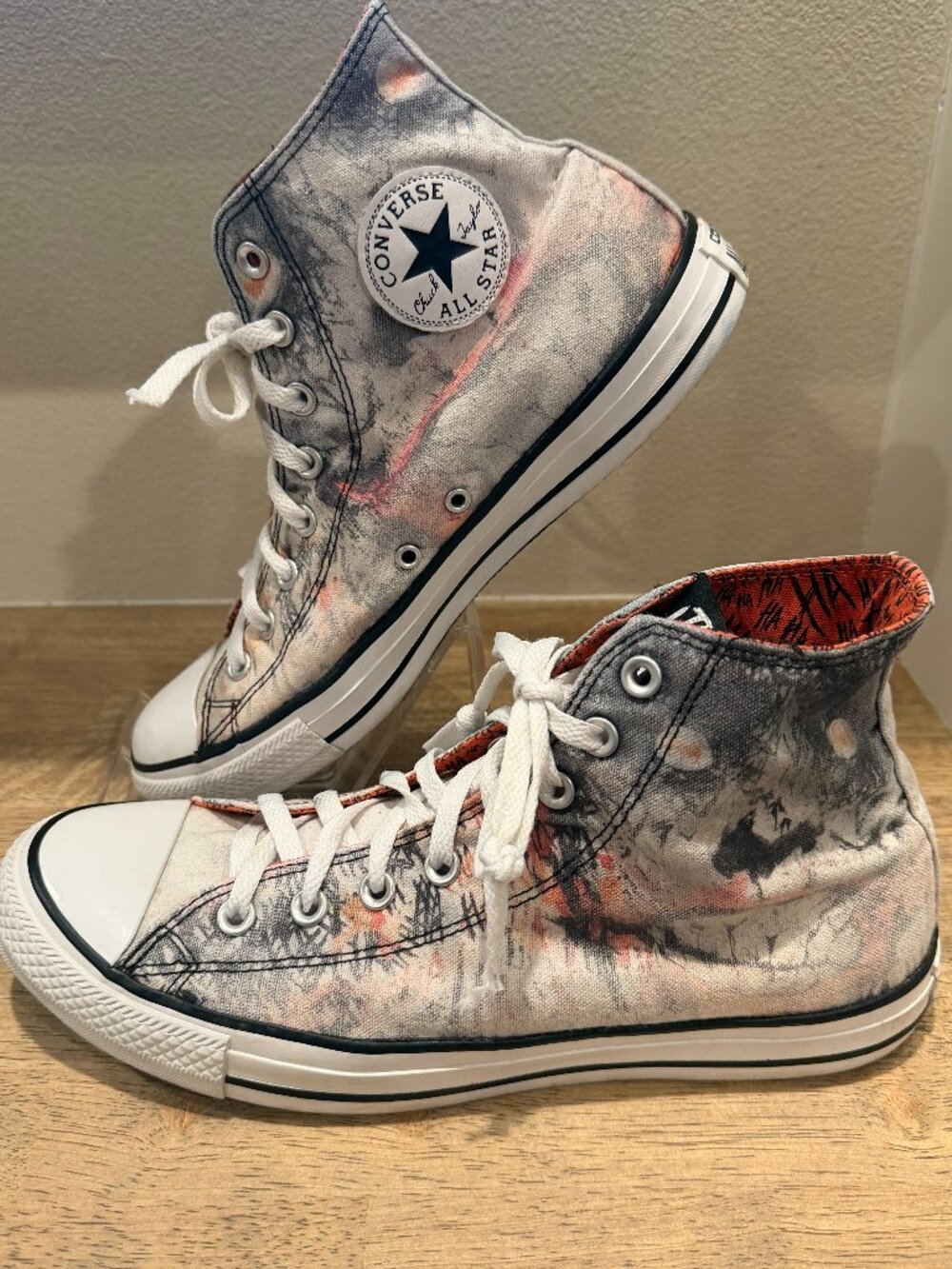 Converse All Star Joker Hi Top Sneakers Black White Men's Size 10 - Picture 1 of 9